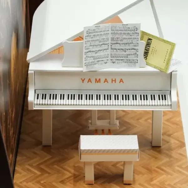 紙紮鋼琴禮盒-6