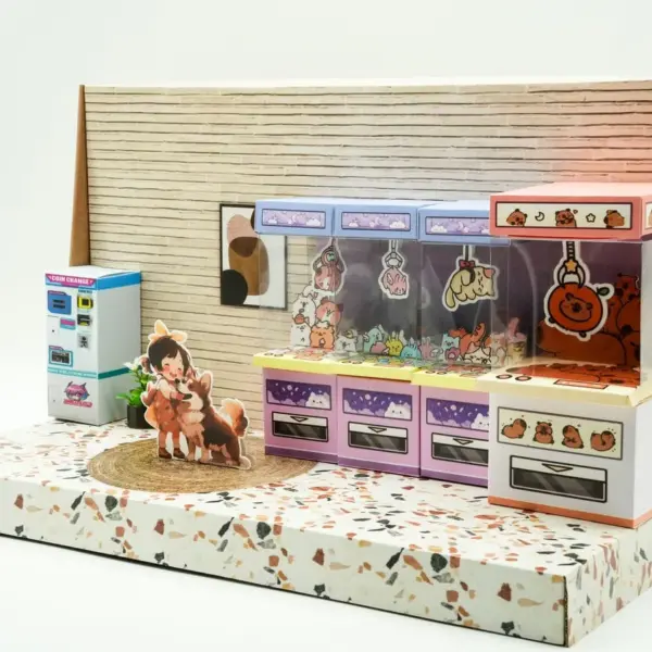 紙紮夾娃娃機禮盒-3