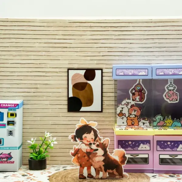 紙紮夾娃娃機禮盒-4