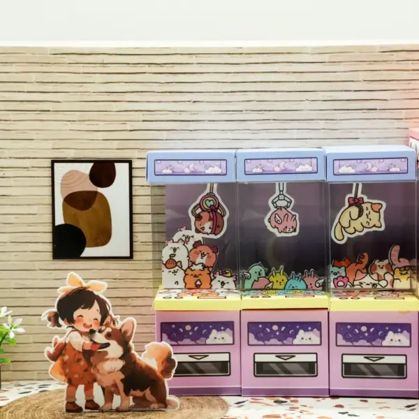 紙紮夾娃娃機禮盒-5