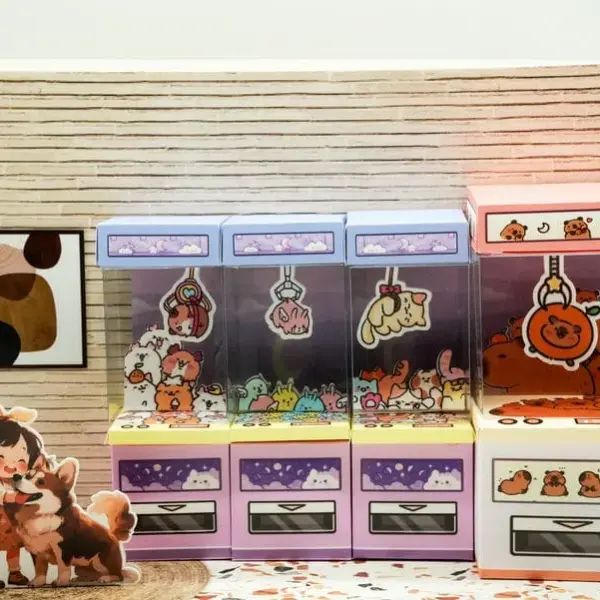 紙紮夾娃娃機禮盒-6