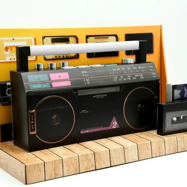 紙紮復古音響禮盒-2