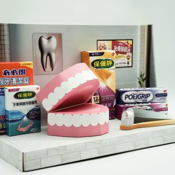 紙紮假牙清潔禮盒-2