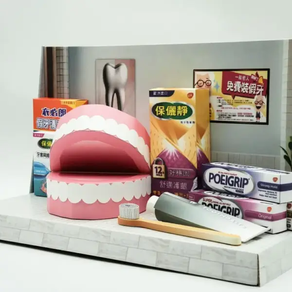 紙紮假牙清潔禮盒-3