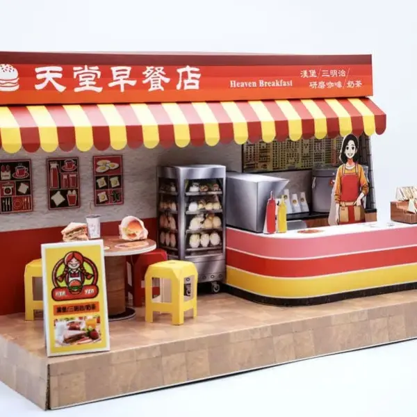 紙紮天堂早餐店-2