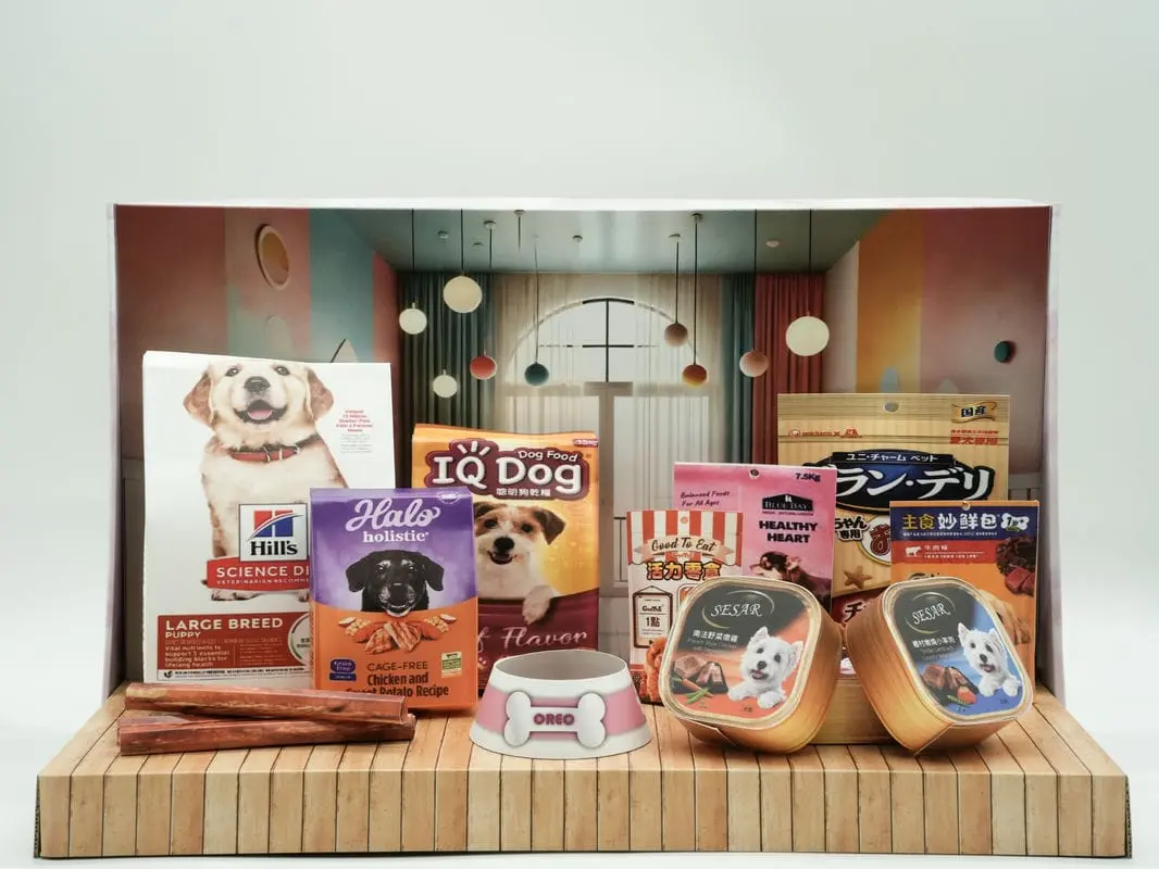 紙紮狗狗飼料禮盒-1 紙紮狗狗飼料禮盒-1