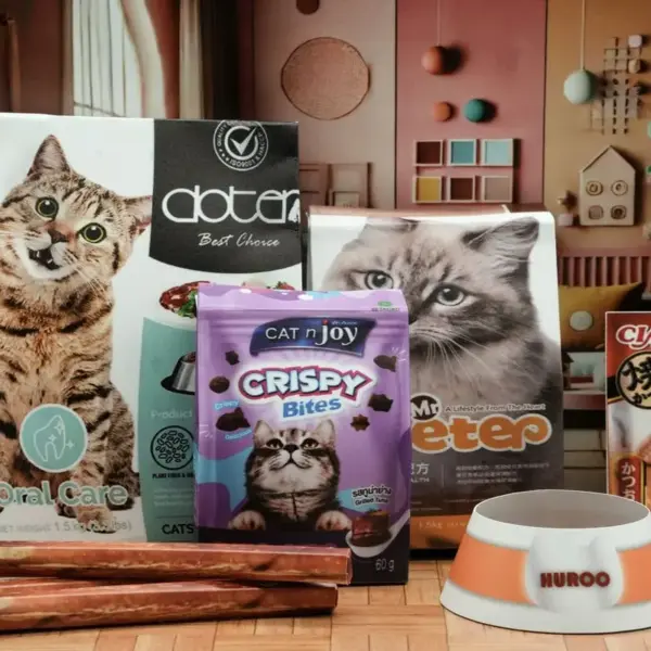 紙紮貓咪飼料禮盒-4