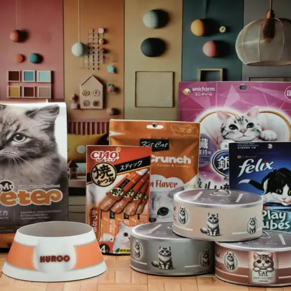 紙紮貓咪飼料禮盒-5