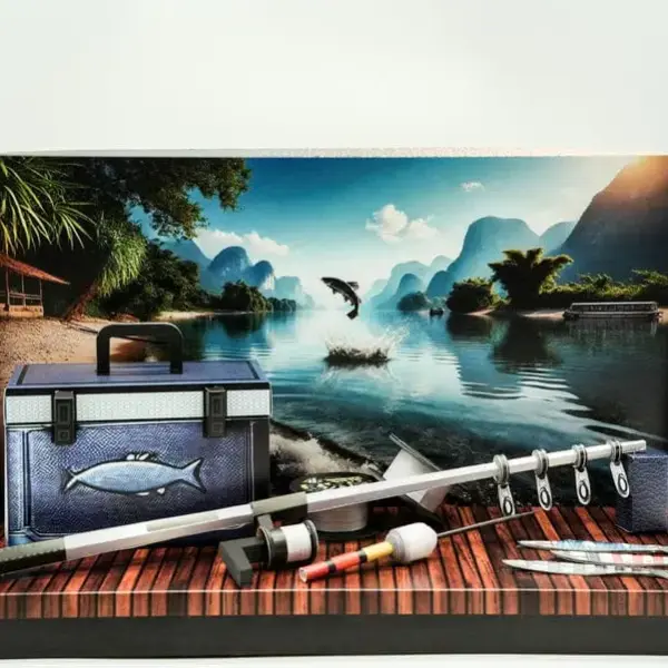 紙紮釣魚裝備禮盒-1