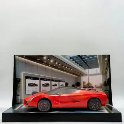 紙紮法拉利LaFerrari(紅)-1