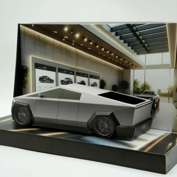 紙紮Cybertruck-3