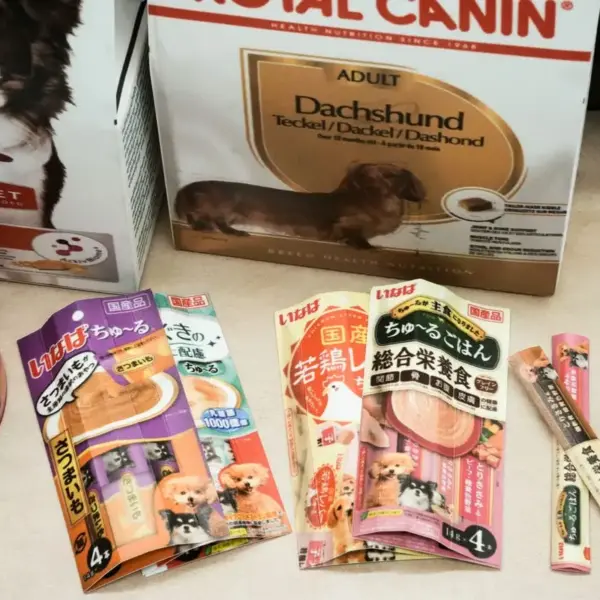 紙紮狗狗罐頭禮盒-6