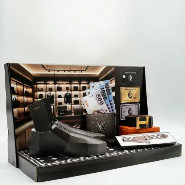 紙紮男士精品皮件禮盒-2