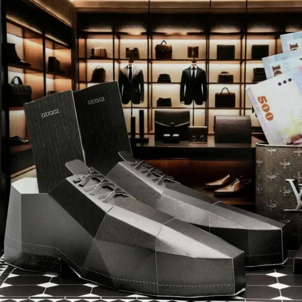 紙紮男士精品皮件禮盒-4