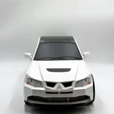 客製化紙紮三菱Lancer-Evolution-1