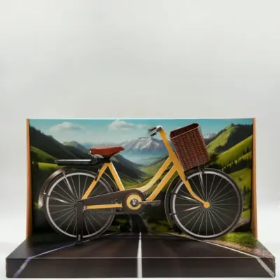 紙紮淑女腳踏車-1