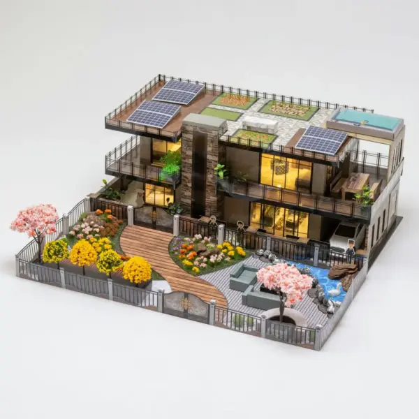 紙紮如意首苑+豪華花園庭院-3