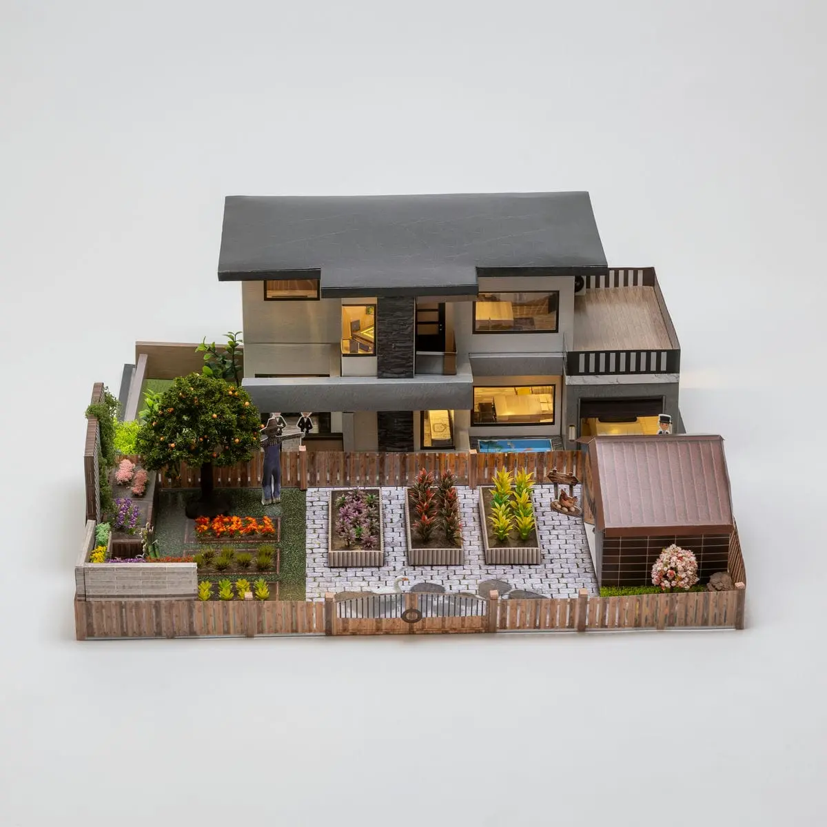 紙紮悠亞別墅+豪華菜園農地-1