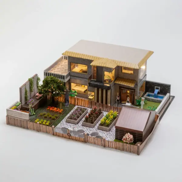 紙紮田園別墅+豪華菜園農地-3