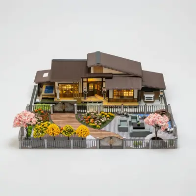 紙紮石原山莊+豪華花園庭院-1