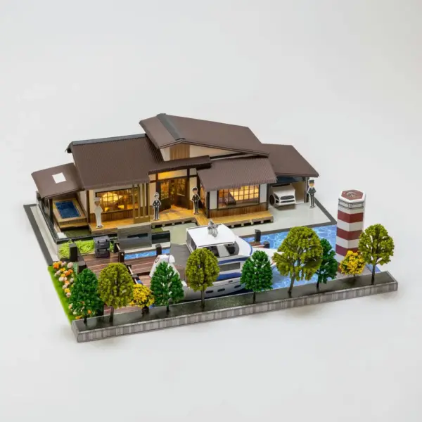 紙紮石原山莊+豪華遊艇碼頭-2