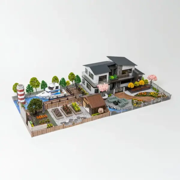 紙紮華麗電梯別墅豪華版-2