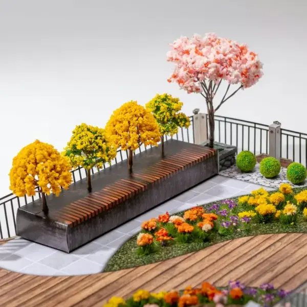 紙紮豪華花園庭院-4