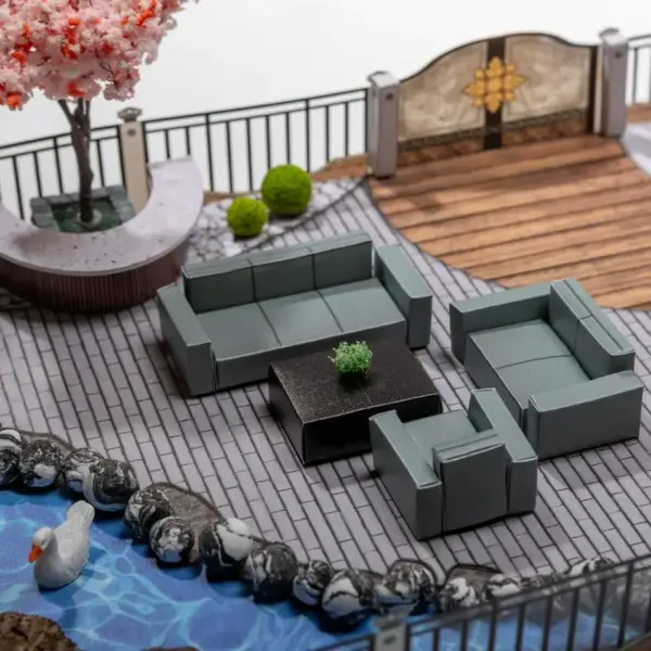 紙紮豪華花園庭院-6