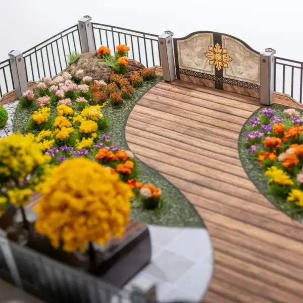 紙紮豪華花園庭院-8