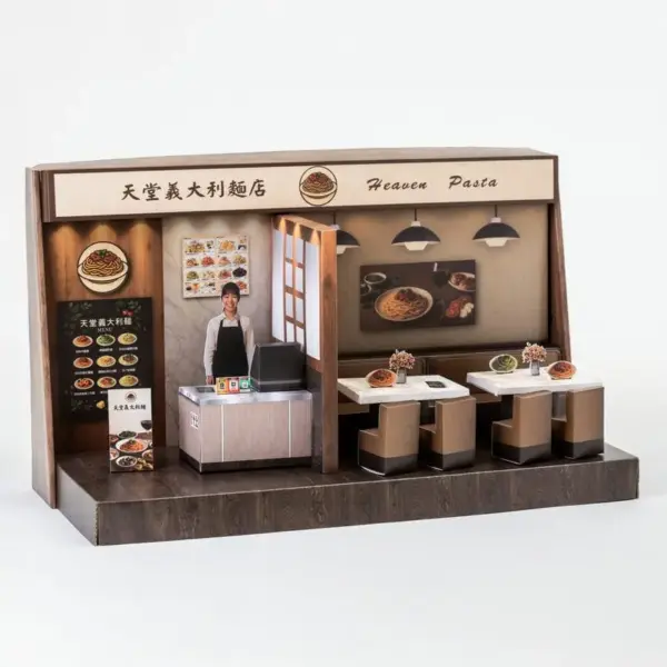 紙紮天堂義大利麵店-2