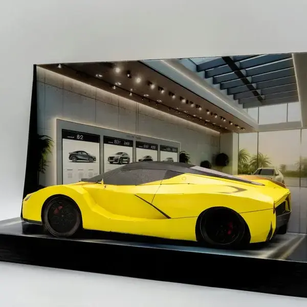 紙紮法拉利LaFerrari(黃)-3