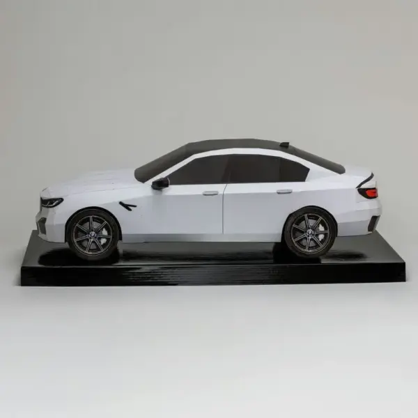 紙紮BMW M5(白)-4