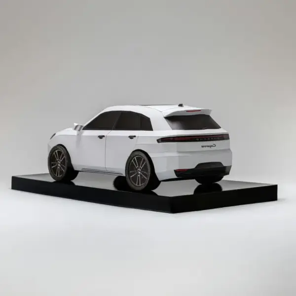 紙紮保時捷凱燕(白)-8