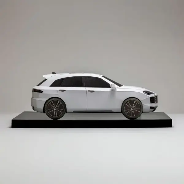 紙紮保時捷凱燕(白)-3