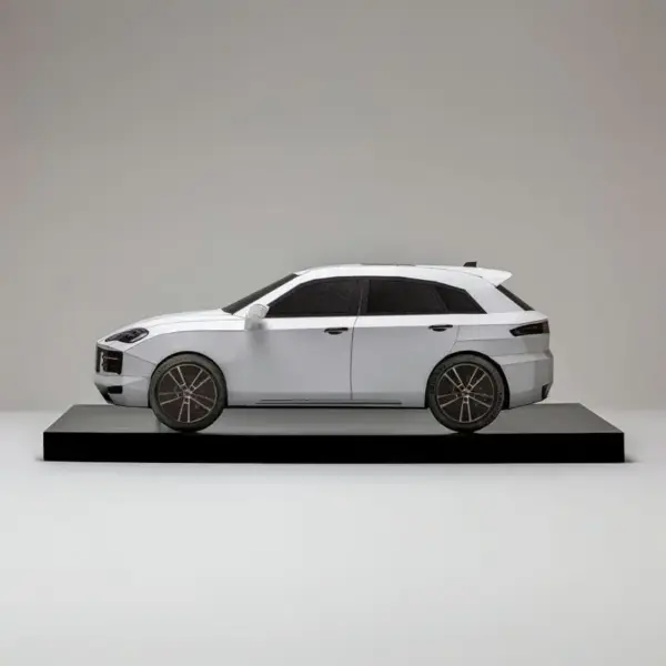 紙紮保時捷凱燕(白)-4