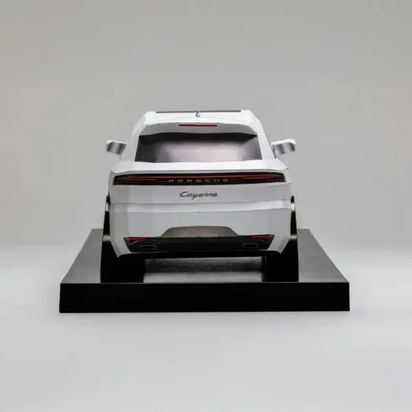 紙紮保時捷凱燕(白)-6