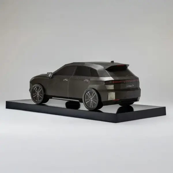 紙紮保時捷凱燕(黑)-8