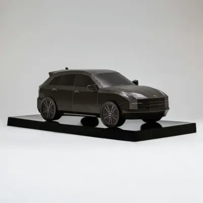 紙紮保時捷凱燕(黑)-1