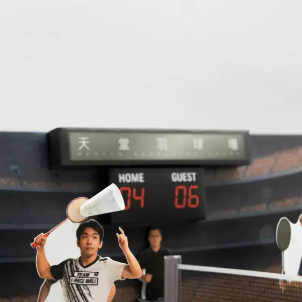 紙紮天堂羽球場-5