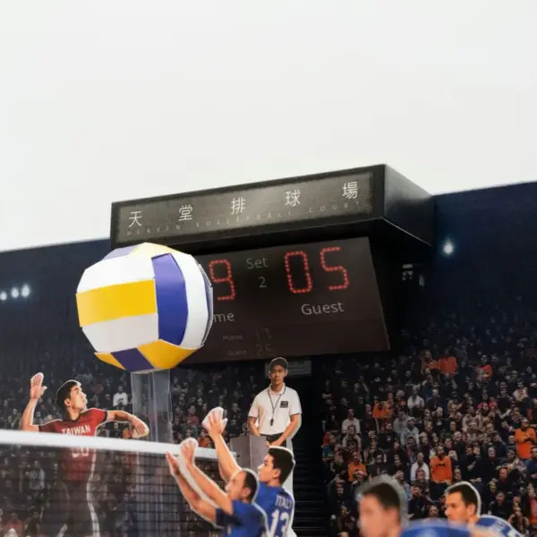 紙紮天堂排球場-4