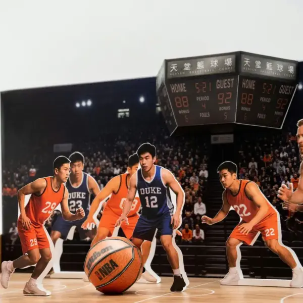 紙紮天堂籃球場-4