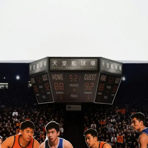 紙紮天堂籃球場-5